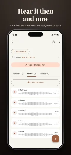 Songwriter's Drawer screenshot 2